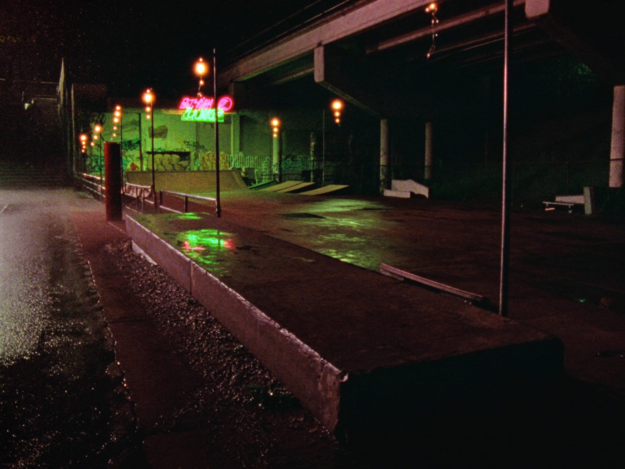 Skate spot waar de crew shoot